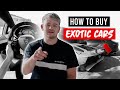 How To Own Millions of Dollars Worth of Exotic Cars by 25 Years Old