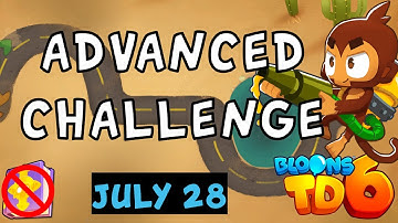 Bloons TD 6 Advanced Challenge | Secret FRFR | No MK No Powers Used | July 28 2023