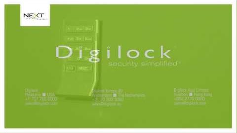 How to operate a Digilock Axis Keypad lock with the Programming key