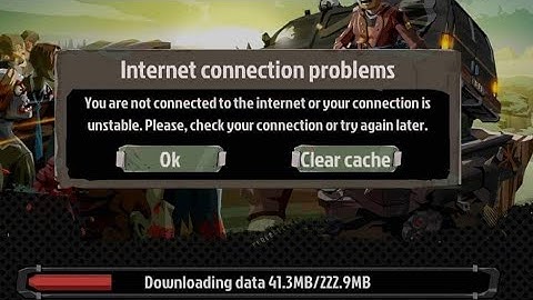 The Walking Zombie 2 Fix Internet connection problems You are not connected Problem Solve