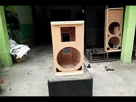 Membuat Box Speaker Monitor Aktiv 15 Inch Model Ev Part 1 Youtube