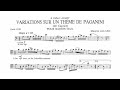 Maurice Allard: Variations sur un thème de Paganini (1983)