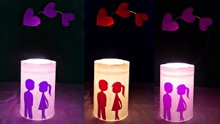 Love Lamp Light How to Make | Romantic Lamp for Decoration Couple Room #domicileartistry