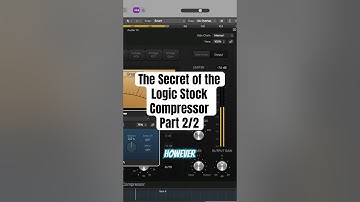 How to unlock the biggest secret of the Logic Pro stock compressor (2/2) #musicproducer #logicprox