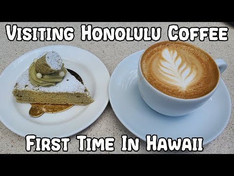 Visiting Honolulu Coffee - First Time In Hawaii