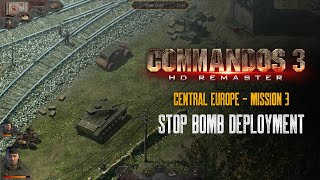 Commandos 3 HD | Mission 3 | Stop bomb deployment @Raptoria