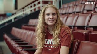 Stanford Women's Volleyball: Freshman Holly Campbell Returns Home