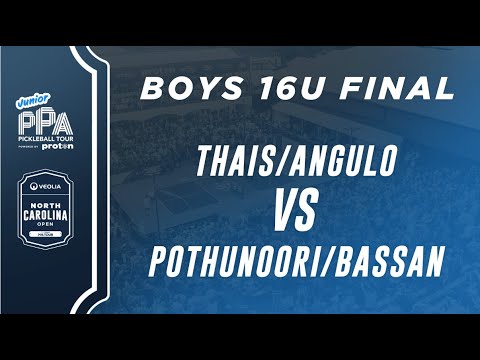 Thais/Angulo v Pothunoori/Bassan at the Junior PPA Veolia North Carolina Open