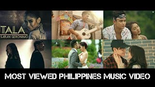 Top 30 Most Viewed Pinoy Lyric Music Video Of All Time As Of May 2018 Youtube