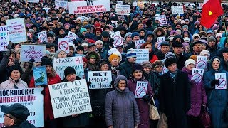 Многотысячные митинги в Архангельске, а Киселёв читает рэп