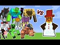 Nikkoriblizzard Vs. Mutant Beasts and Mutant More in Minecraft