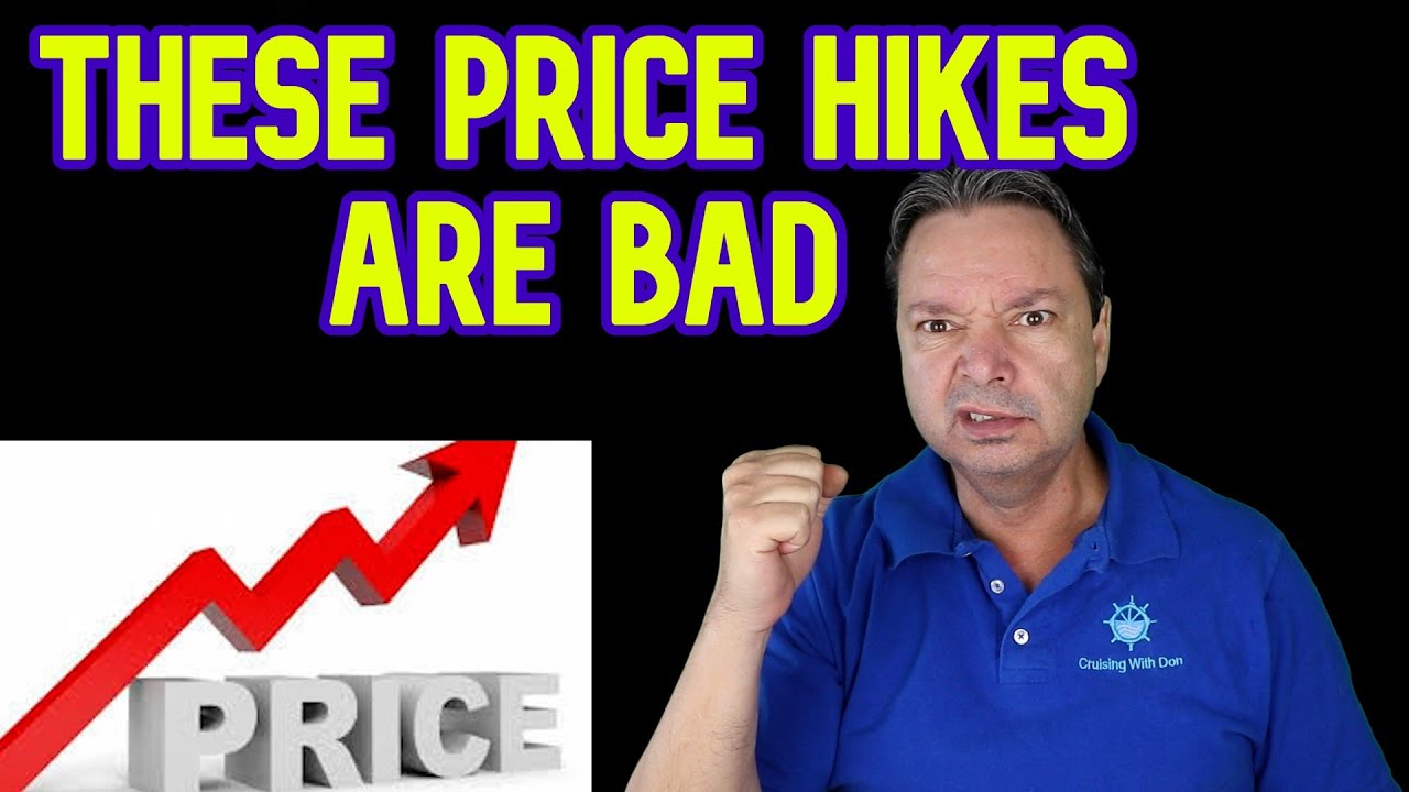 PRINCESS CRUISE LINES PRICE HIKES SUCK