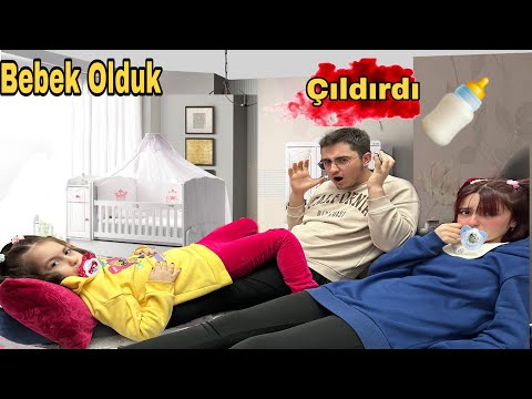 ZEYNEP HİRANUR BEBEK ENES ÇILDIRDI/CADI TEYZE/بابا جاب لي بالون - جنى مقداد | طيور بيبي