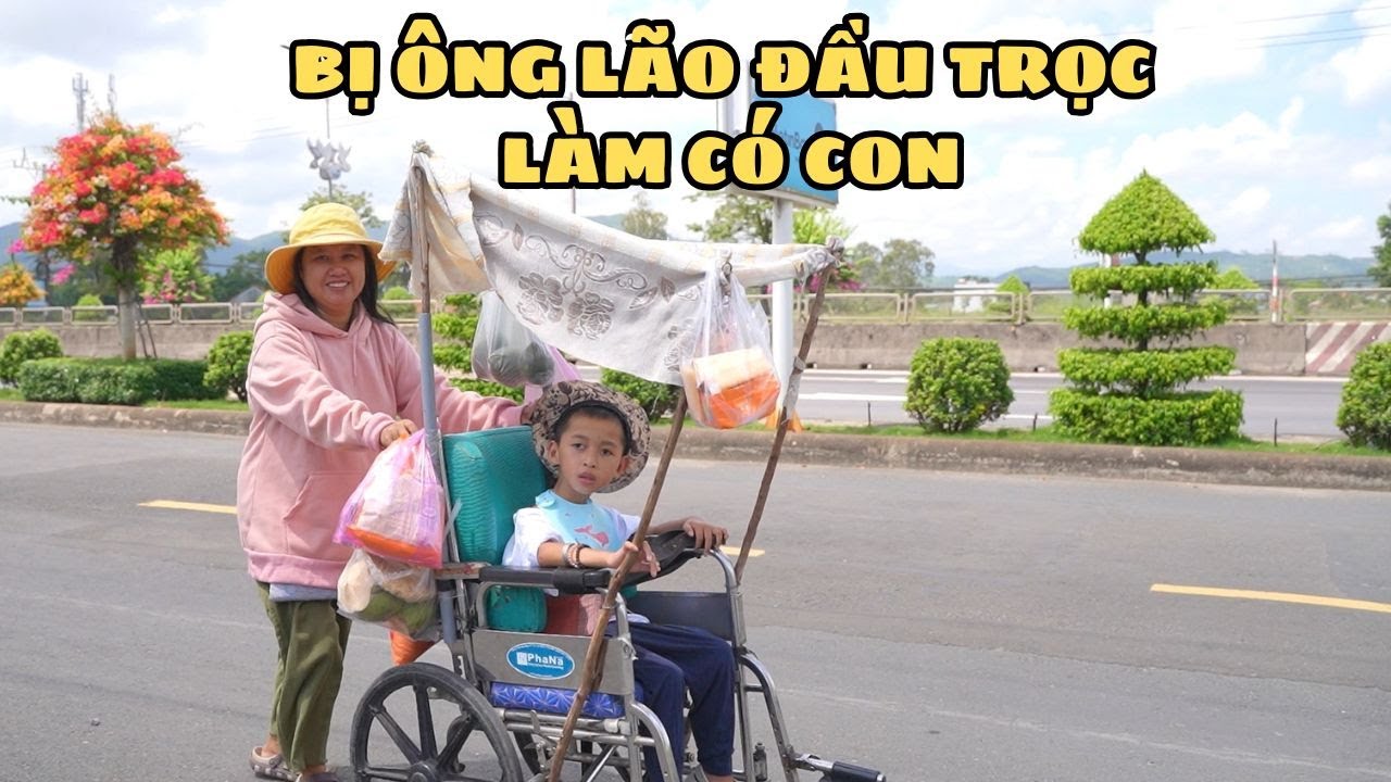 Cô Gái Khờ Bị Ông Lão Đầu Trọc ''Làm'' Có Con Rồi Biệt Tăm Giờ Đẩy Con Ăn Xin