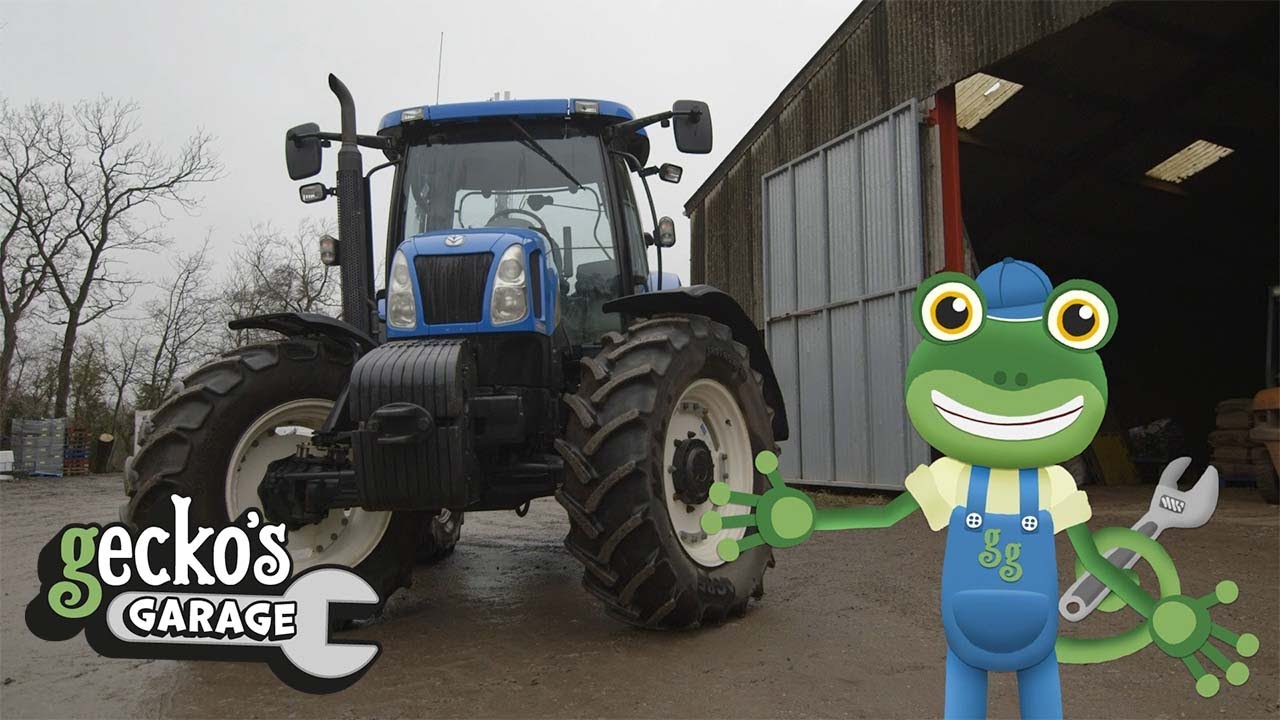 Gecko And The Tractor - Educational Videos for Kids - YouTube