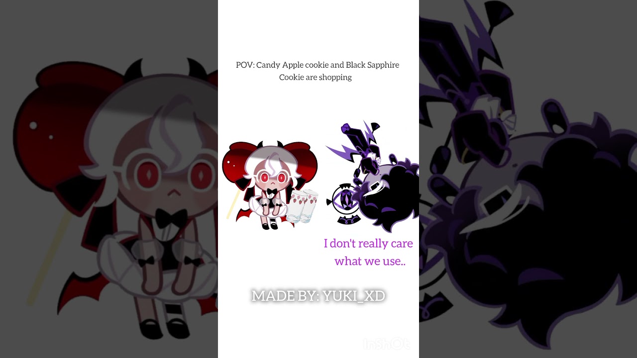 POV: Candy Apple Cookie and Black Sapphire Cookie are shopping // OG // 