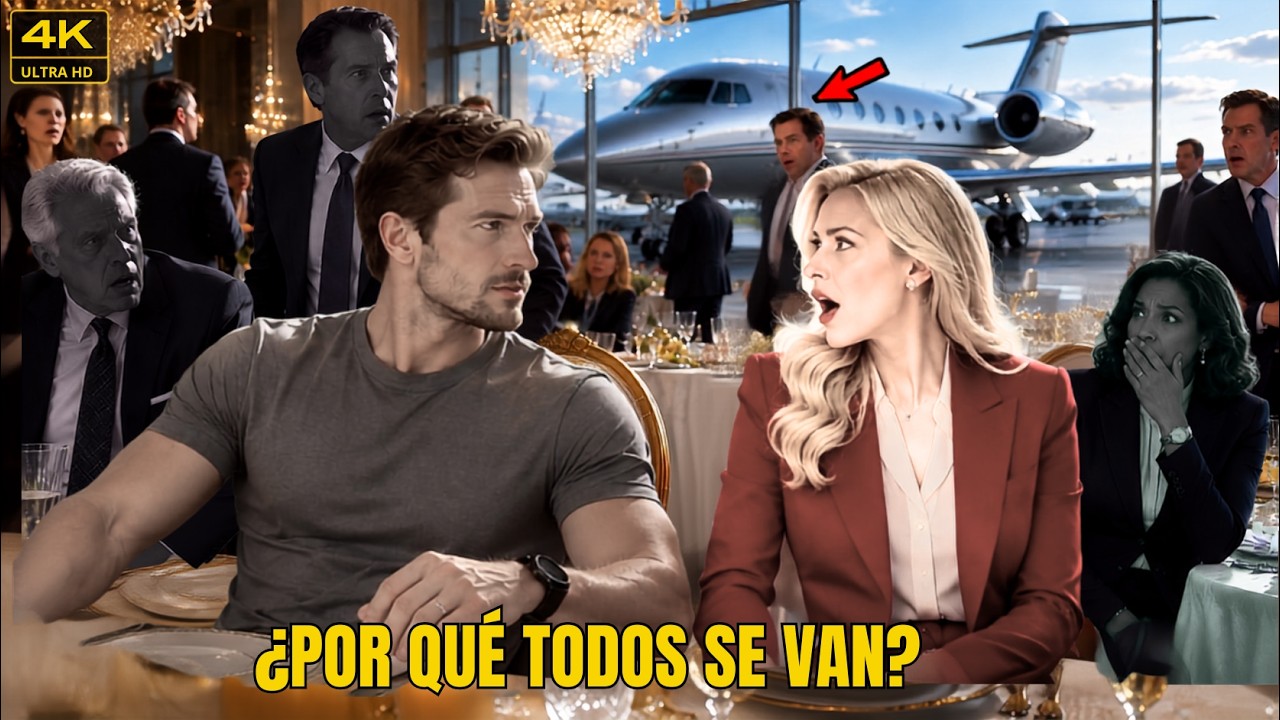 La CEO invitó a un padre soltero por una apuesta | Todos huyeron cuando él se sentó a su lado