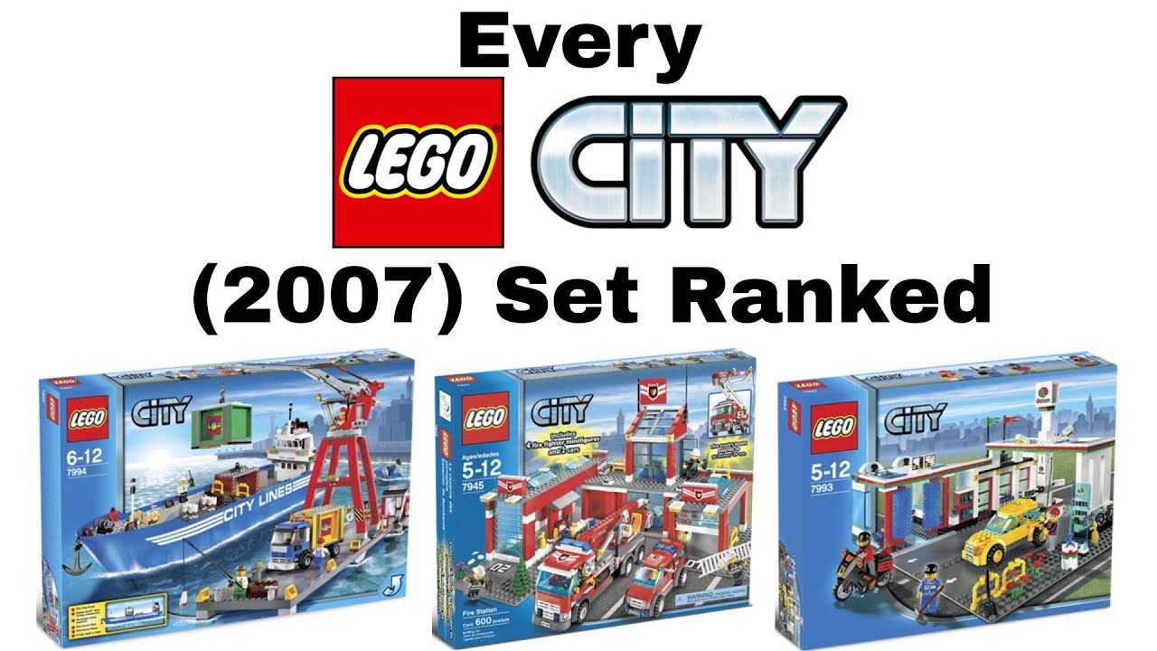 Every LEGO City (2007) Set Ranked