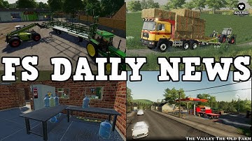 FACTORIES ON CONSOLE, OXYGENDAVID, PLUS MODS IN TESTING | FS DAILY NEWS | Farming Simulator 19