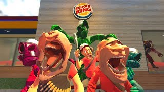 🍟ไปร้าน BURGER KING🍔 [Gmod Animation TF2] [พากย์ไทย🇹🇭]