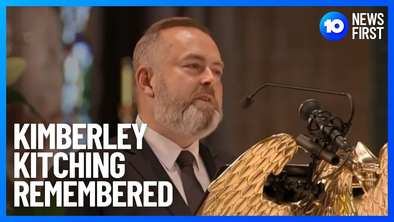 Kimberley Kitching Honoured At Memorial | 10 News First - YouTube