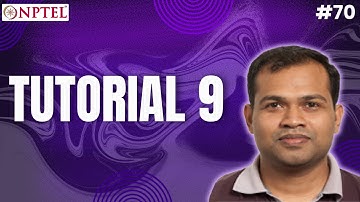 #70 Tutorial 9 | Fluid & Particle Mechanics