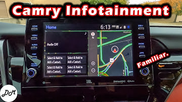 2023 Toyota Camry — Infotainment Review | Touchscreen, Apple CarPlay, Android Auto How-To