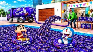 Jack and Shinchan Got a Dairy Milk House 💥 - INDIAN THEFT AUTO SIMULATOR screenshot 2
