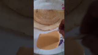youtubeshortsdosa with coconut chutney breakfast subscribe 
