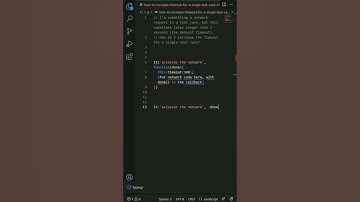 javascript - How to increase timeout for a single test case in mocha