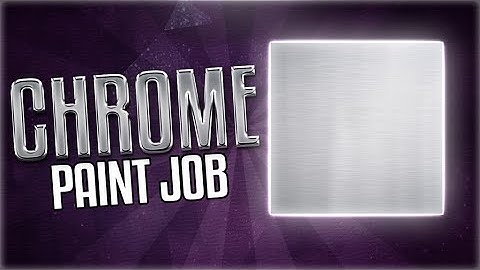 HOW TO MAKE CHROME CAMO! - “Chrome Camo” PAINTJOB TUTORIAL! (BO3 CHROME Paint Job)