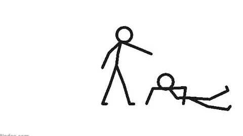 Stick Figure Fight by David DeBord