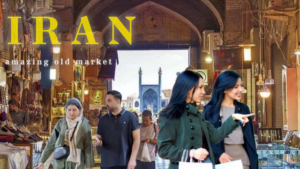 Walking Through Iran’s Oldest Bazaar | Isfahan Persian Market Tour