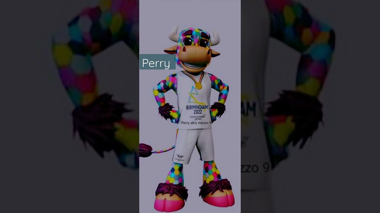 Perry Mascot Commonwealth Games Birmingham 2022 YouTube