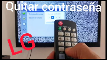 Como desbloquear os botões da TV LG?