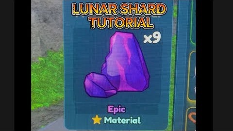 LUNAR SHARD TUTORIAL | Elemental Dungeons | How To Unlock Dash v2