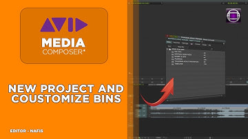 Avid Media Composer | New project & costomize bins | Match Cut Studio
