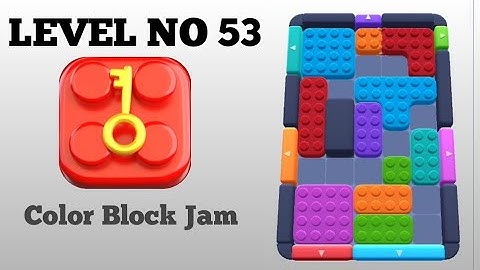 Color Block Jam Level 53 Solution 🎮
