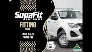Isuzu Dmax 2 Door Seat Cover Install