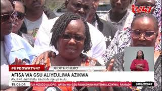 Afisa wa GSU Ramadhan Matanka azikwa nyumbani kwao Kajiado
