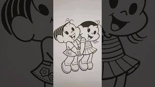 Mônica E Magali - Colorindo As Amigas Magali E Mônica