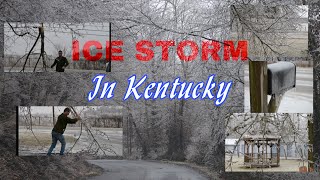 ICE STORM IN KENTUCKY 2021 | How it is down here in Boyle County, Kentucky | Boo and Bailey