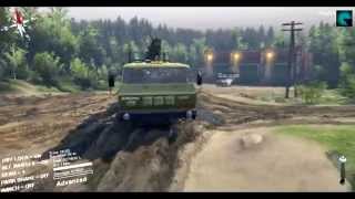 Моды в Spin Tires 2014 | Мод КрАЗ-6316 версия beta