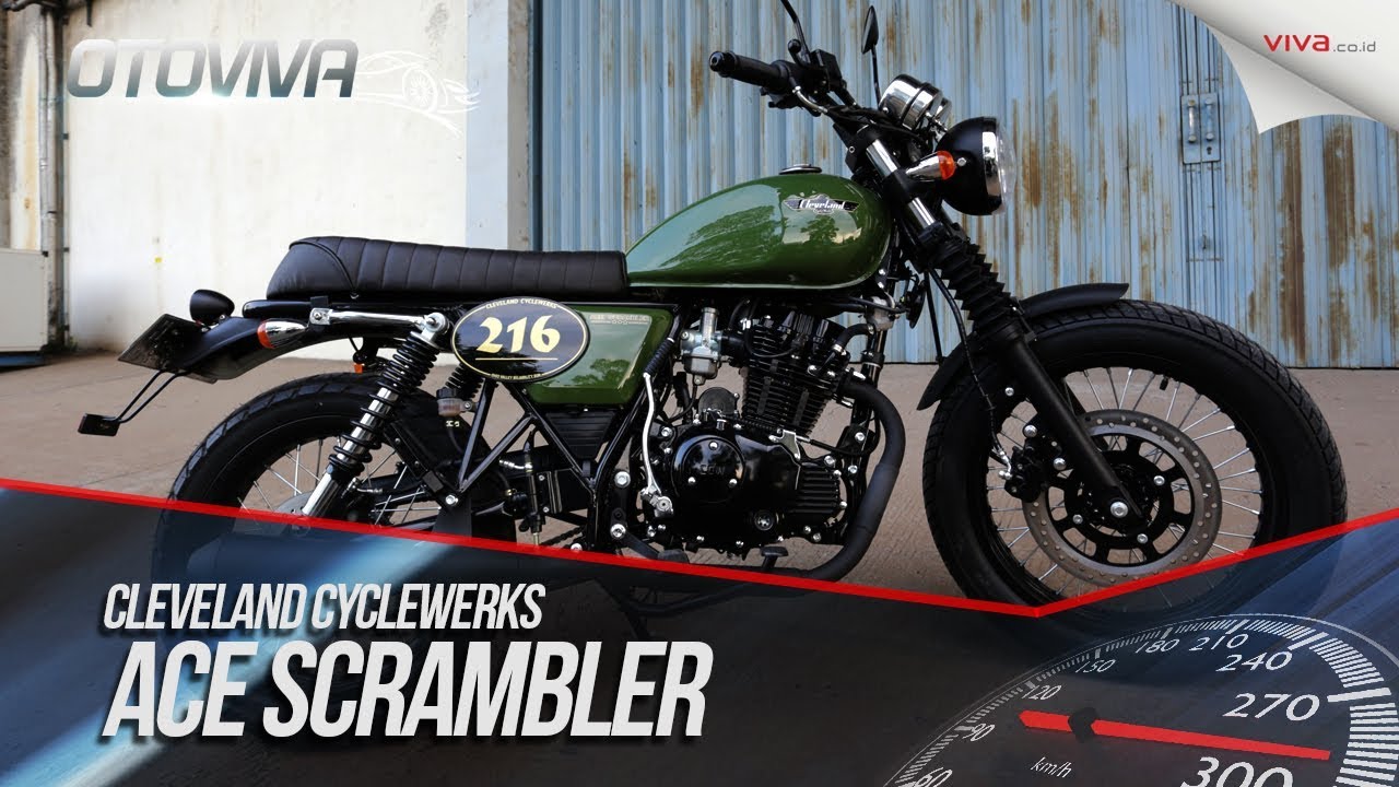 Review Motor Ganteng Tapi Murah Ace Scrambler Cleveland