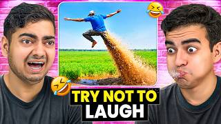 The Hardest Try Not To Laugh Challenge With My Brother! 😂