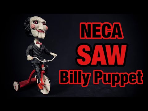 Réplica Boneco Billy: Jogos Mortais (JigSaw) - Trick or Treat