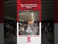 Giresun'da minik öğrencileriyle birlikte düğünde dans eden öğretmen...