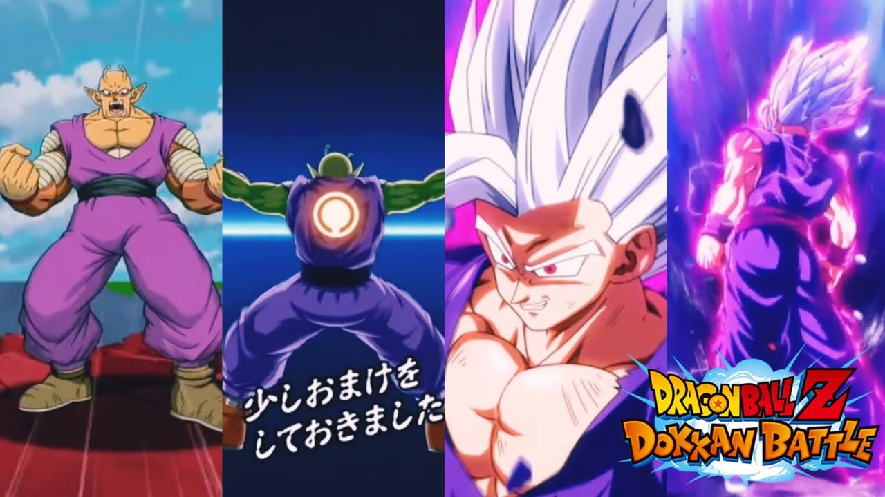 NEW LR GOHAN BEAST & LR ORANGE PICCOLO SUPER ATTACK ANIMATIONS & ACTIVE