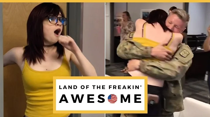 Soldier Returns From Overseas To Surprise Radio DJ...