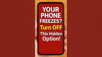 Loopt je telefoon vast? Schakel deze verborgen optie UIT! (Direct opgelost) 🔧